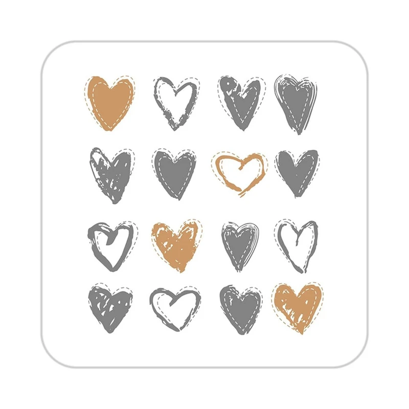 زیر لیوانی کاکتی طرح عاشقانه مدل mp37818