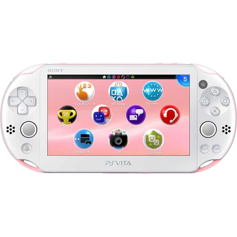 کنسول بازی پرتابل سونی PS Vita مدل PCH-2006 Light-Pink White
