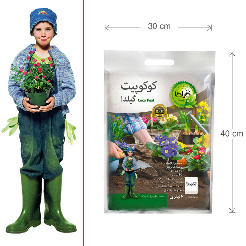 کوکوپیت گیلدا مدل کوکوچیپس حجم 4 لیتر