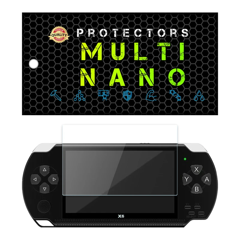 محافظ صفحه نمایش مولتی نانو مدل X-S1N مناسب برای کنسول بازی قابل حمل سونی PSP X6