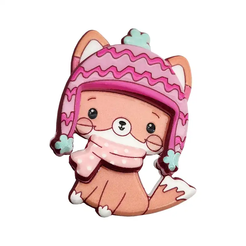 گیره مو دخترانه مدل روباه کد SNG288