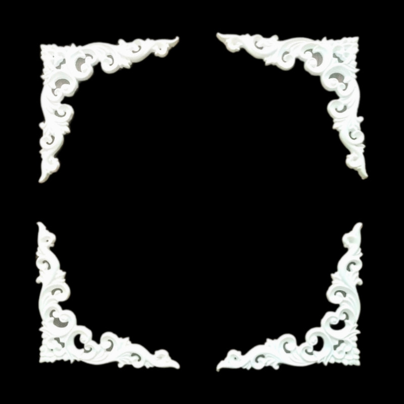 ابزار پیش ساخته مدل گل ممبران گوشه A9 بسته 4 عددی ابزار پیش ساخته مدل گل ممبران گوشه A9 بسته 4 عددی