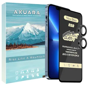 Akuara AKU NASRN Screen Protector Suitable For Apple iPhone 12 Mobile Phone with Lens Protector