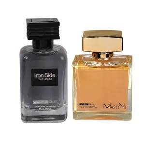 ادو پرفیوم مردانه رودیر پلاس مدل Iron Side با رایحه تلخ حجم 100 میلی لیتر به همراه ادو پرفیوم مردانه رودیر پلاس مدل Martini با رایحه خنک حجم 100 میلی لیتر