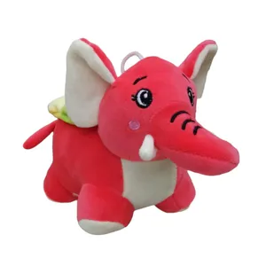 عروسک مدل پولیشی طرح فیل بالدار ارتفاع 22 سانتی متر