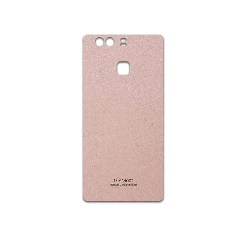 برچسب پوششی ماهوت مدل Rose Gold Leather مناسب برای گوشی موبایل هوآوی P9