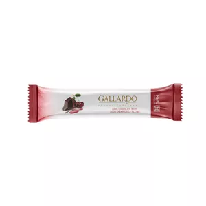 شکلات تلخ گالاردو فرمند با طعم آلبالو - 25 گرم