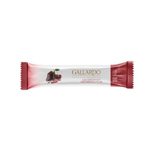 شکلات تلخ گالاردو فرمند با طعم آلبالو - 25 گرم