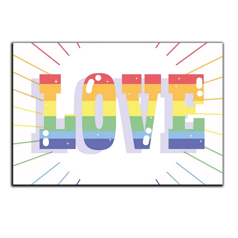 تابلو شاسی بکلیت طرح عشق و لاو LOVE مدل SH-S5050