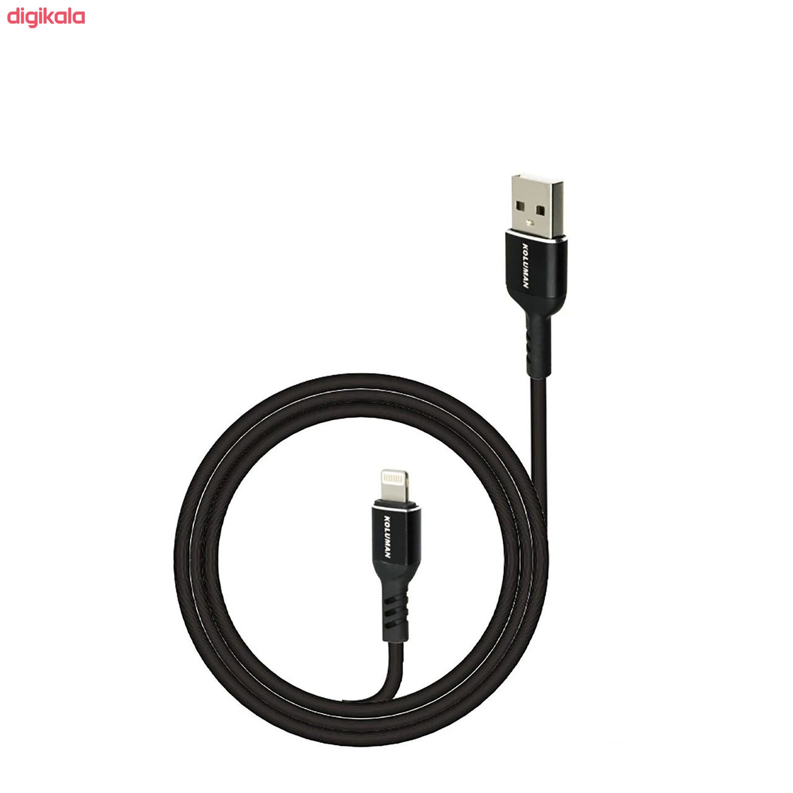 مشخصات قیمت و خرید کابل تبدیل Usb به لایتنینگ کلومن مدل Kd 25 طول 1 متر دیجی کالا