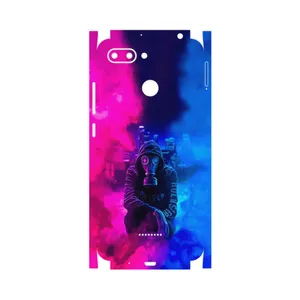 MAHOOT Smoke Rainbow Digital Art 2-FullSkin Cover Sticker for Xiaomi Redmi 6