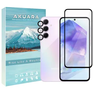 Akuara Full-ring Screen Protector For Samsung Galaxy A33 5G with lens protector