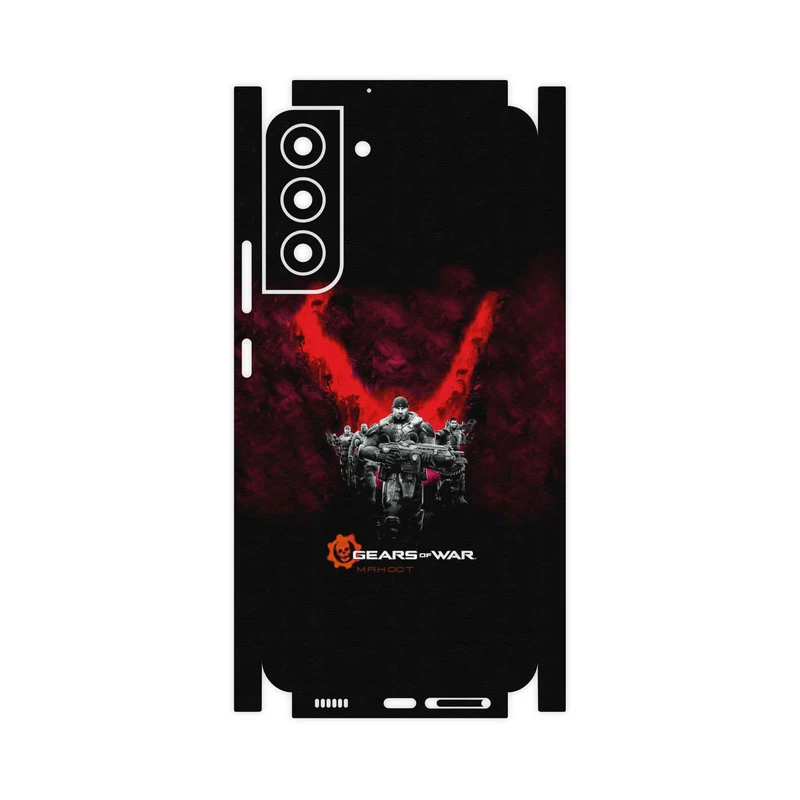 برچسب پوششی ماهوت مدل Gears-Of-War-Game-FullSkin مناسب برای گوشی موبایل سامسونگ Galaxy S22 Plus 5G