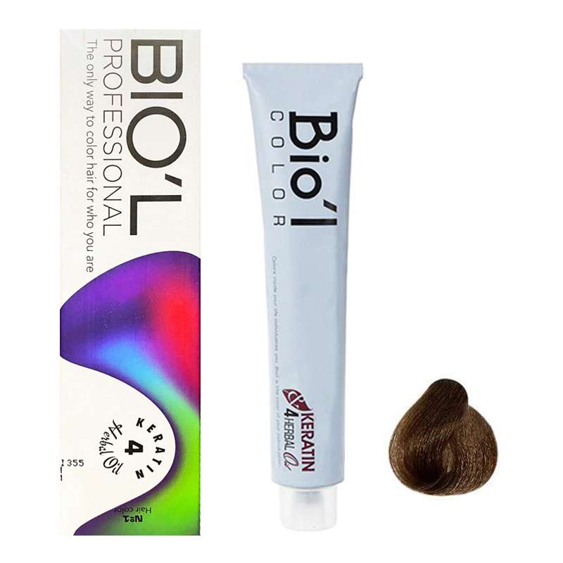 رنگ مو بیول مدل Ayrik شماره 8.3 حجم 100 میلی لیتر رنگ بلوند طلایی روشن