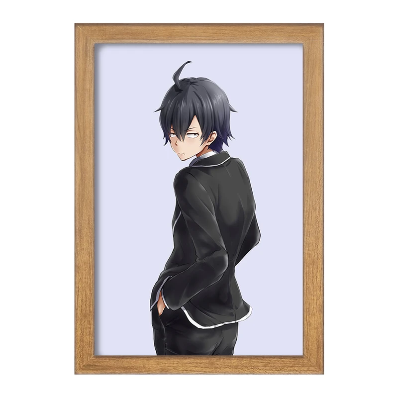 تابلو خندالو مدل هاچیمان انیمه جوانی کمدی رومانتیک من کد 32520