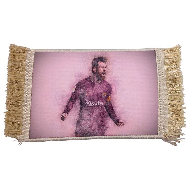 فرش ماشینی دیوارکوب مدل مسی کد 1