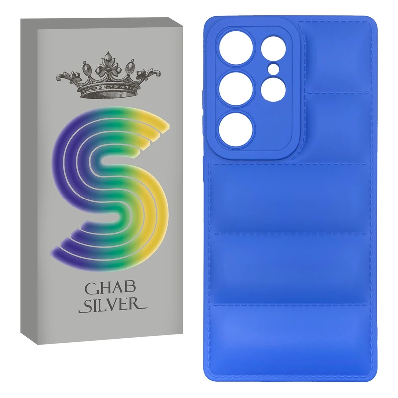 کاور قاب سیلور مدل پافری مناسب برای گوشی موبایل سامسونگ Galaxy S22 Ultra