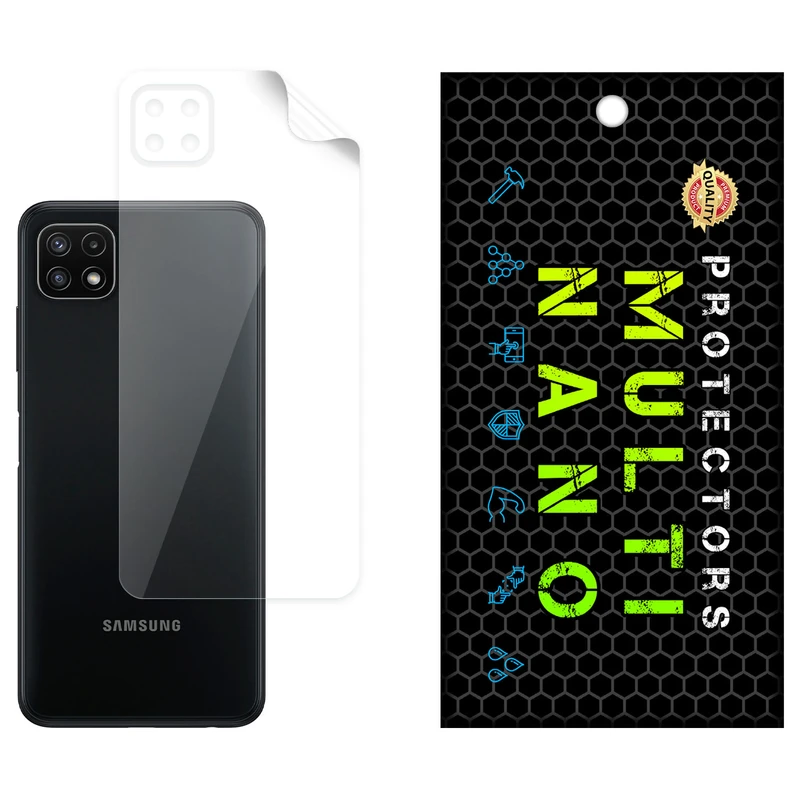 محافظ پشت شفاف نانو هیدروژل مولتی نانو مدل X-F1T مناسب برای گوشی موبایل سامسونگ Galaxy A22 5G