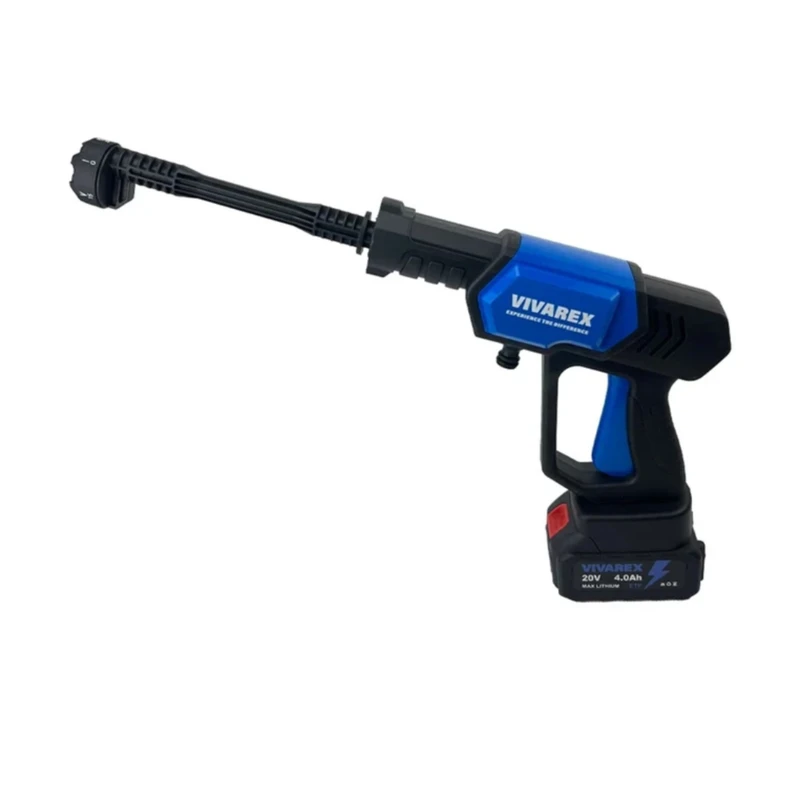 کارواش شارژی 25 بار 20 وات  با موتور ذغالی ویوارکس مدل VR2425V2-PW با حداکثر دبی اب 4 لیتر بر دقیقه