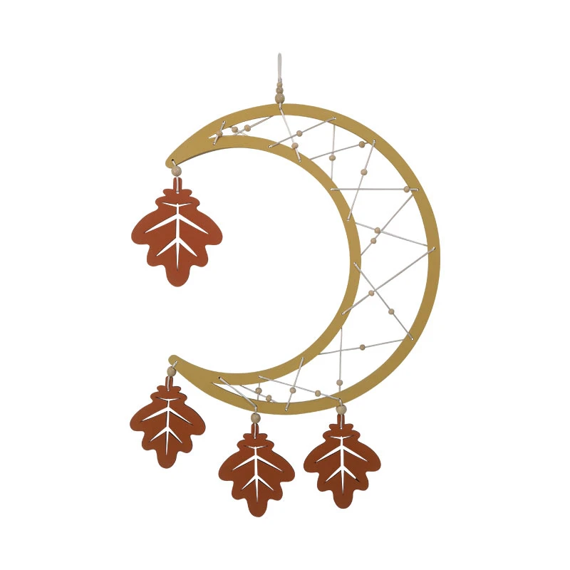 دیوار کوب اتاق کودک طرح ماه و برگ مدل MKids36-G