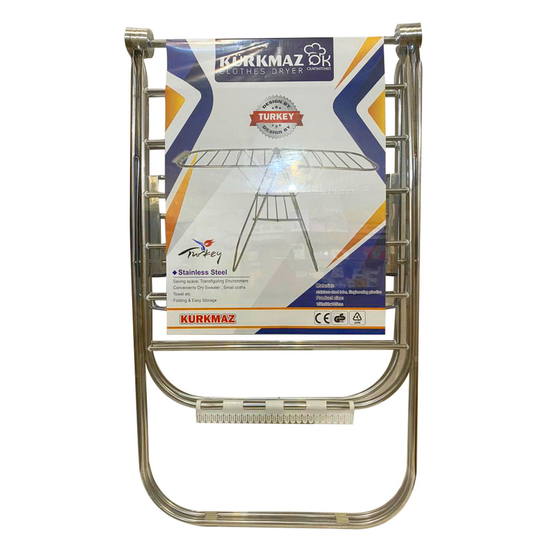 بند رخت کرکماز مدل steel18/10