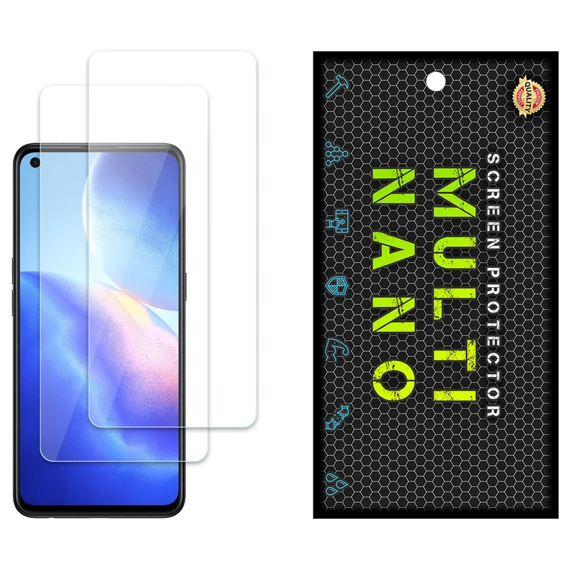 محافظ صفحه نمایش مولتی نانو مدل X-S2N مناسب برای گوشی موبایل اوپو Reno5 5G بسته دو عددی