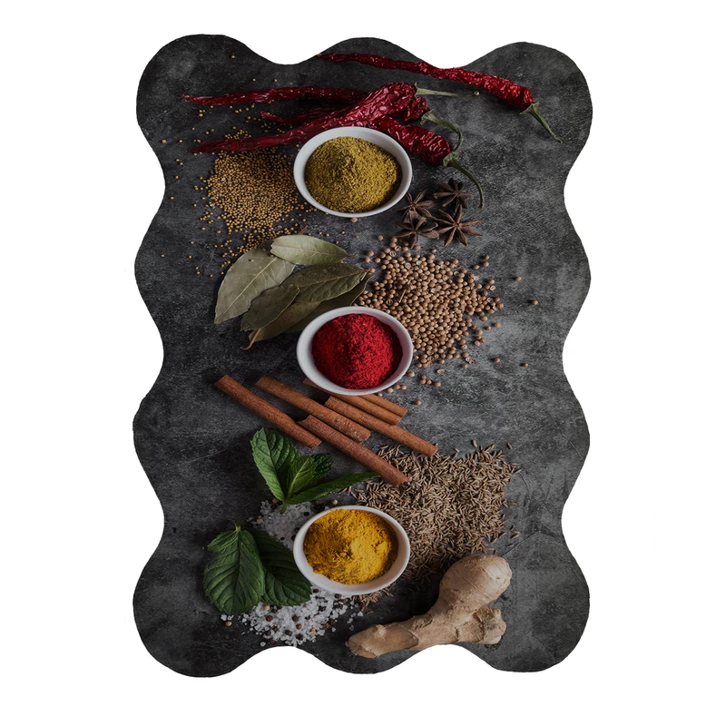 پادری مدل دالبر طرح آشپزخانه کد 8315 سایز 80x110 سانتی متر 