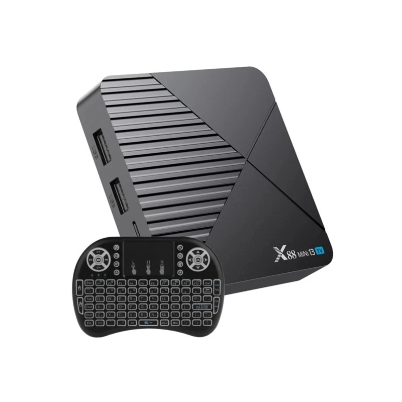 اندروید باکس مدل X8mini31 32-4GB به همراه کیبورد بیسیم