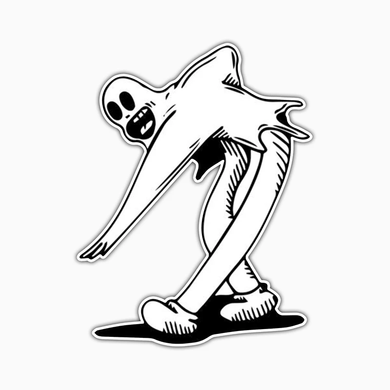 استیکر لپ تاپ و موبایل بووم طرح روح بامزه کد ET46