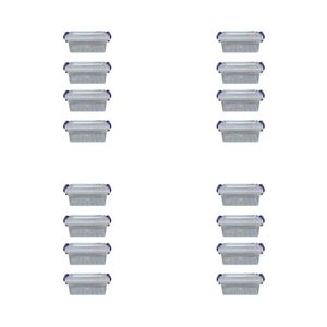 ظرف نگهدارنده رزگلد مدل فریزری قفلی 1 بسته 16 عددی