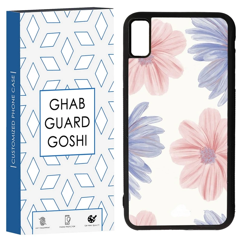 کاور قاب گارد گوشی طرح گل کد TPU-280 مناسب برای گوشی موبایل اپل Iphone XS MAX/ Iphone X MAX