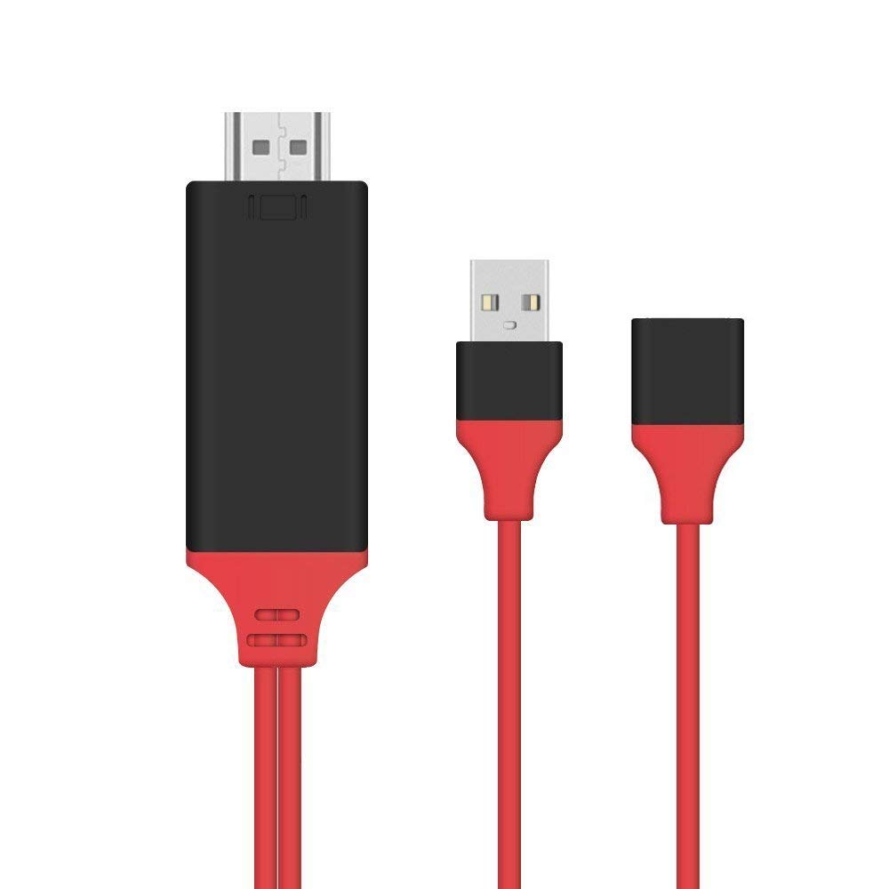 کابل تبدیل HDMI به USB-C / Microusb / لایتنینگ مدل A5611 طول 1 متر