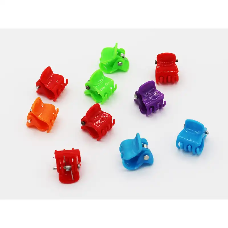 کلیپس مو دخترانه مدل Happy Time بسته 10 عددی