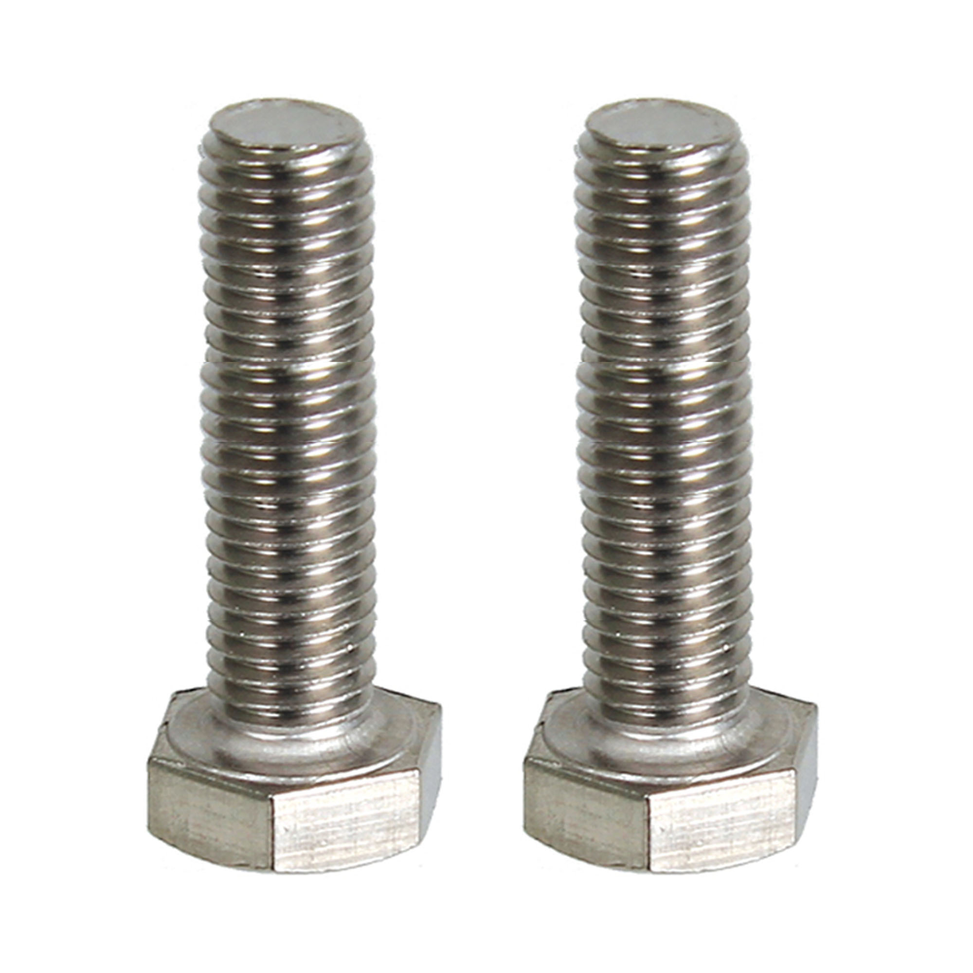 پیچ مدل P06 سر شش گوش آهنی 10x40 بسته 2 عددی