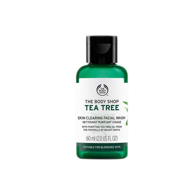 شوینده صورت بادی شاپ مدل Tea Treeحجم 60 میلی لیتر