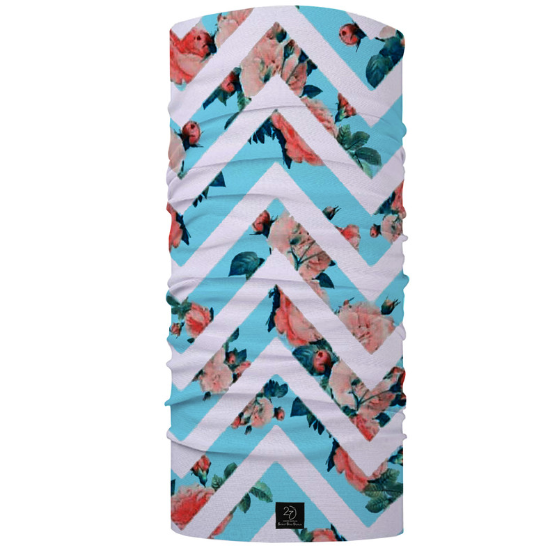    دستمال سر و گردن 27 طرح گل کد V20