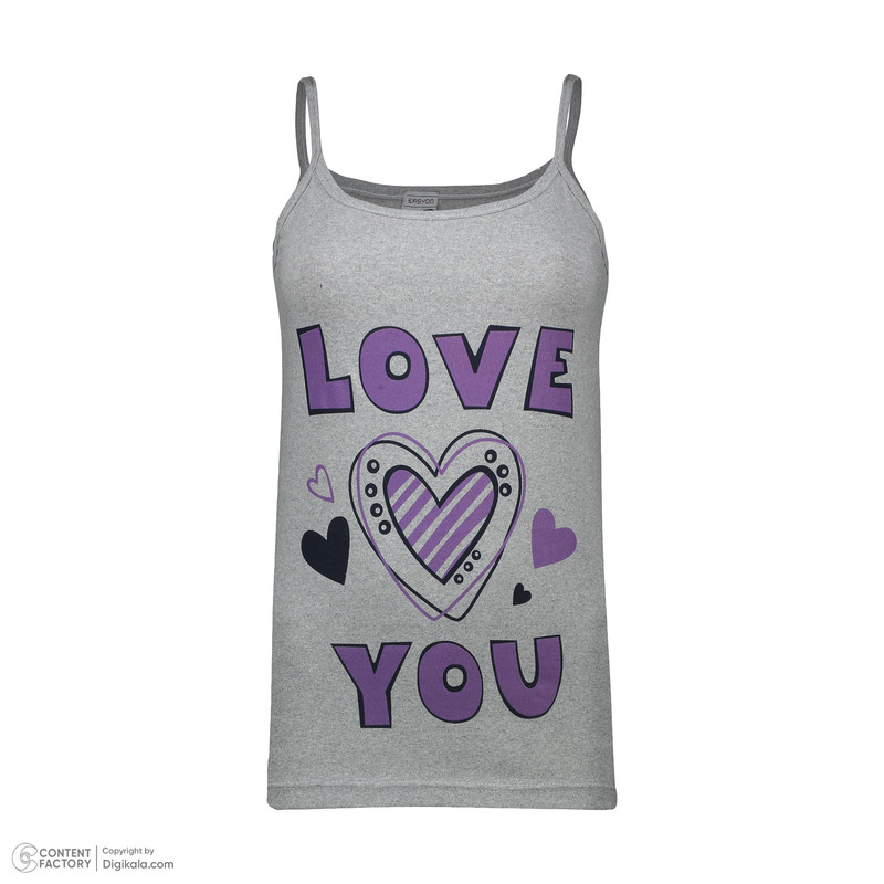 ست تاپ و شلوارک زنانه ایزی دو مدل 473302