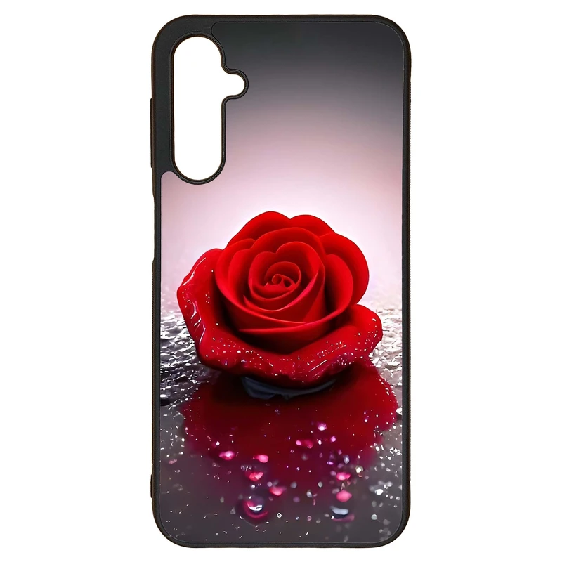 کاور طرح گل رز کد G-024 مناسب برای گوشی موبایل سامسونگ Galaxy A24