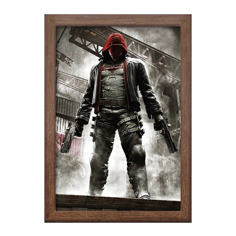 تابلو خندالو طرح بتمن شوالیه آرخام Batman Arkham knight کد 30276