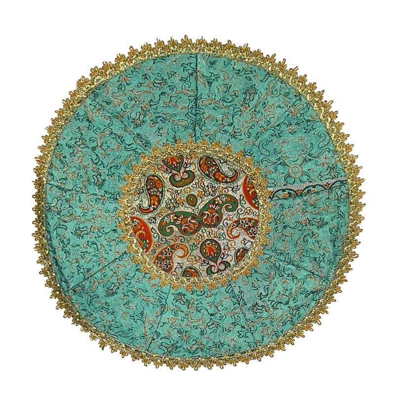 رومیزی ترمه مدل چهل تکه نسترن کد W147