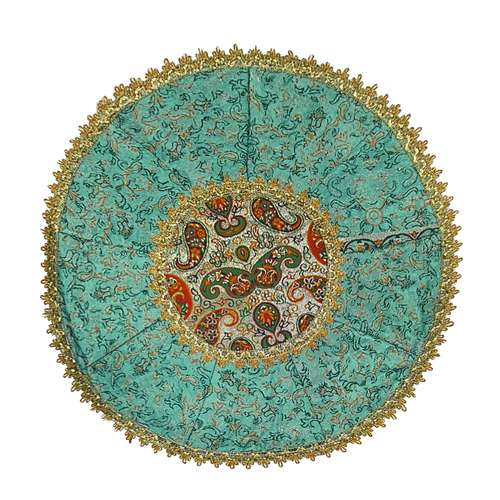رومیزی ترمه مدل چهل تکه نسترن کد W147