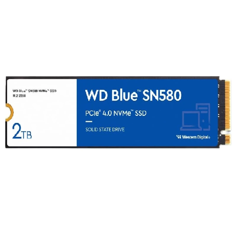 اس اس دی اینترنال PCIe Gen4 x4 وسترن دیجیتال مدل SN580 ظرفیت 2 ترابایت