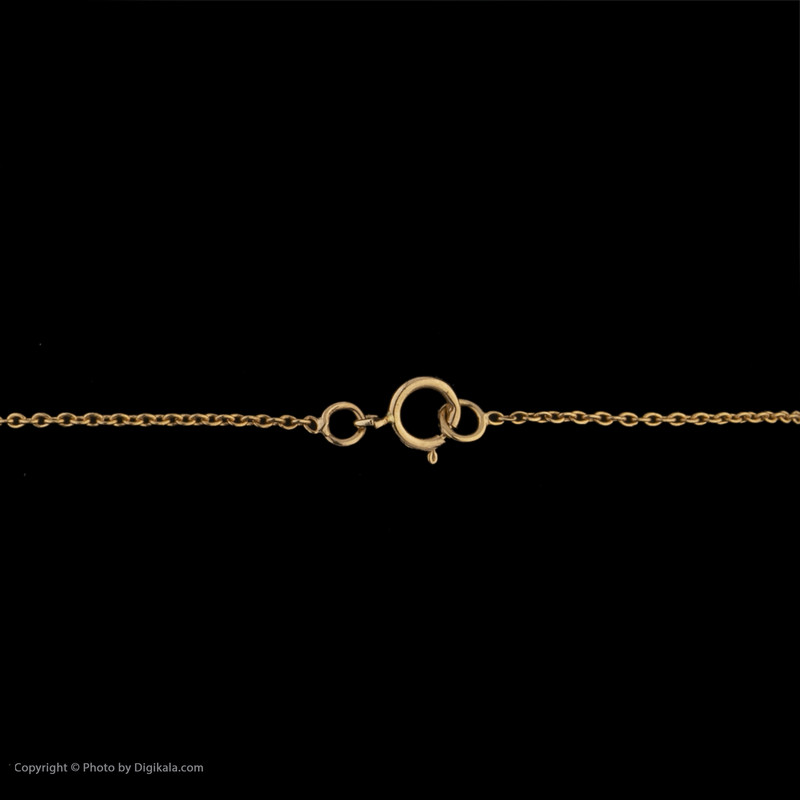گردنبند طلا 18 عیار دخترانه پرسته مدل WN369