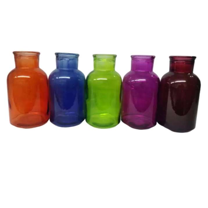 گلدان شیشه ای مدل میترا بسته 5 عددی