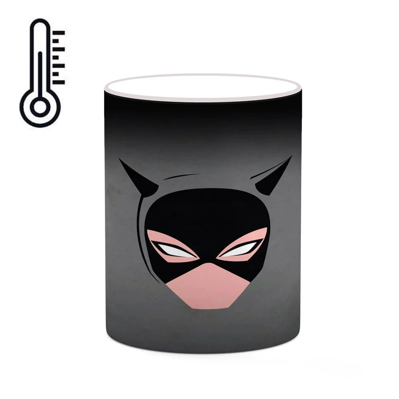 ماگ حرارتی کاکتی مدل کت وومن Catwoman کد mgh38303
