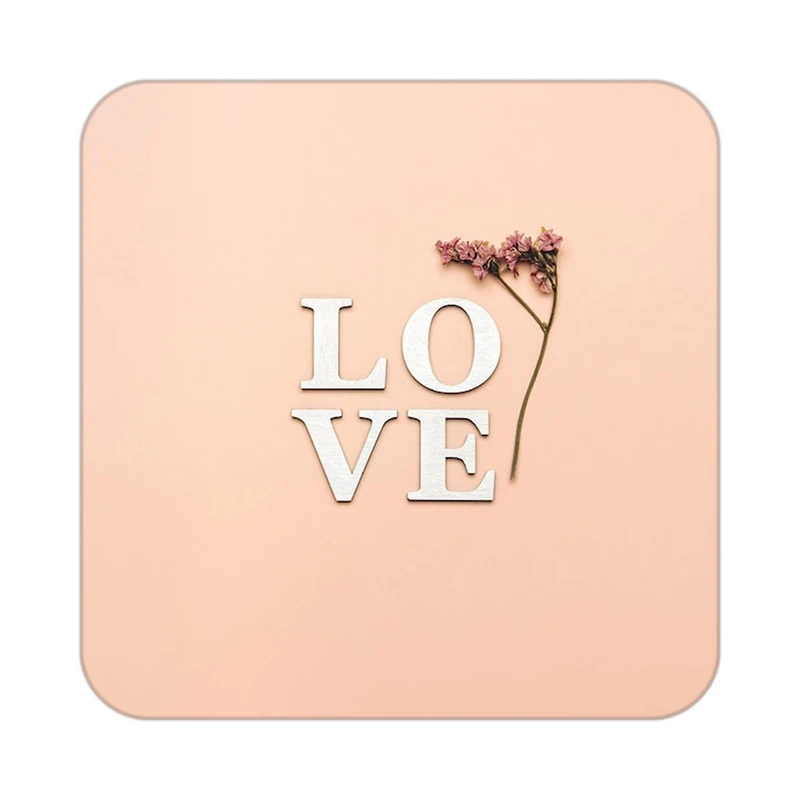 زیر لیوانی کاکتی طرح عاشقانه مدل mp37001