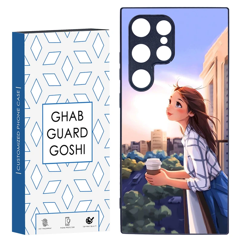 کاور قاب گارد گوشی طرح دخترانه کد TPU-016 مناسب برای گوشی موبایل سامسونگ Galaxy S24 ULTRA