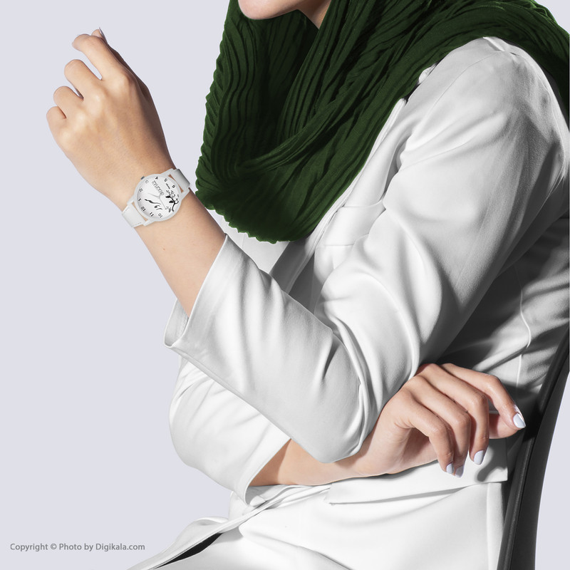 ساعت مچی عقربه ای زنانه ناکسیگو طرح سرور کد LF3434 ساعت مچی عقربه ای زنانه ناکسیگو طرح سرور کد LF3434