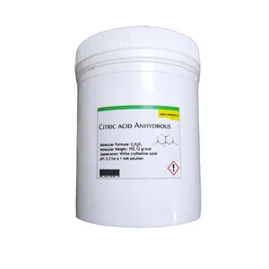 پودر سیتریک اسید خشک یکتا کمیکال مدل C6H8O7 وزن 1 کیلوگرم