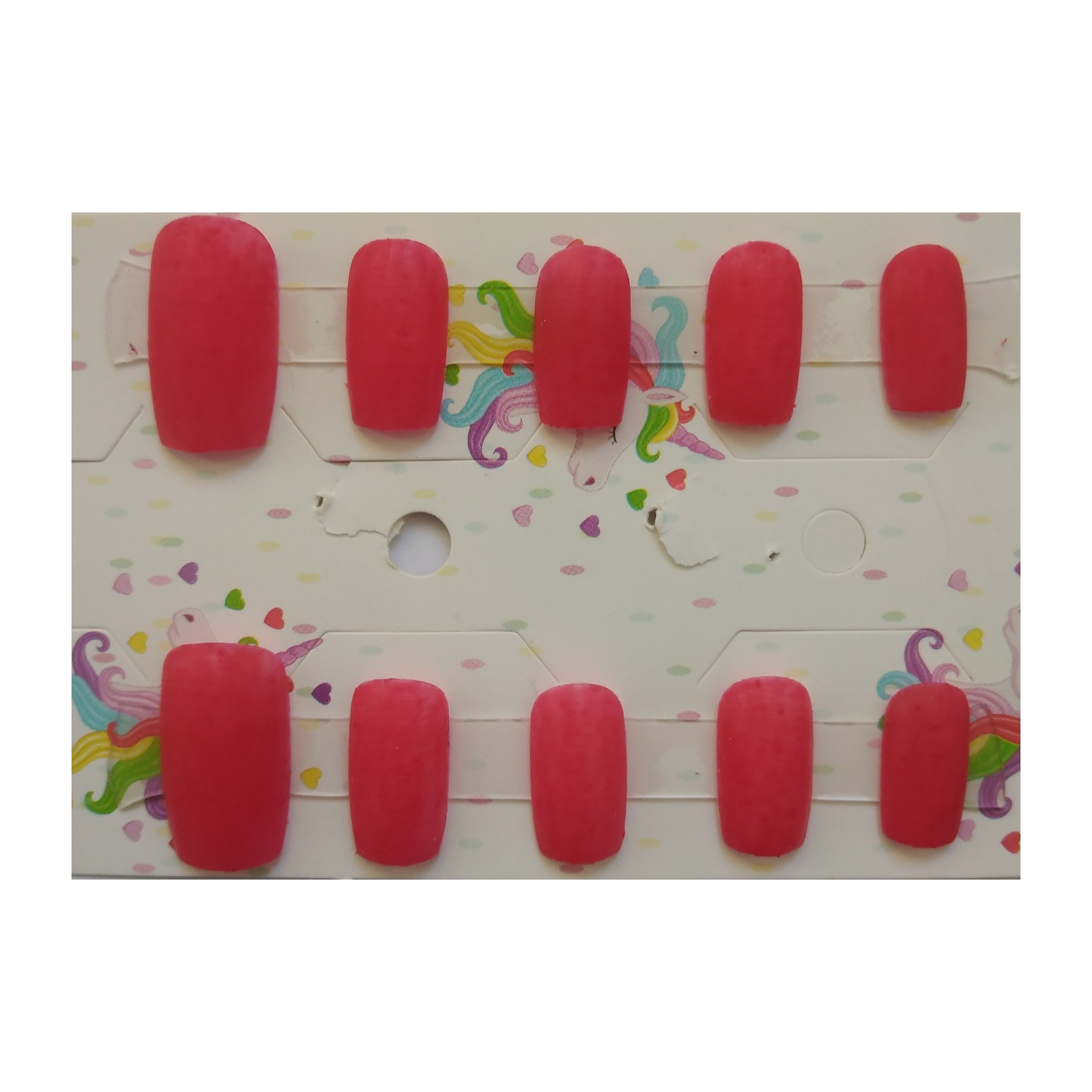 ناخن مصنوعی مدل مستطیل بسته ده عددی